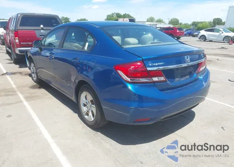 2013 Honda Civic Lx из США, поврежденный, VIN 2HGFB2F52DH525907